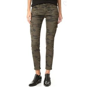 Hudson camo cargo skinny jeans